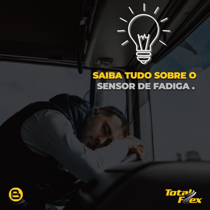 imagem mostra homem deitado em painel de caminhão demonstrando cansaço